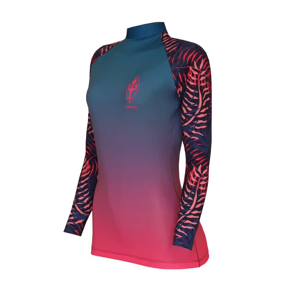 Lycra EcoLord "Palm Vibes" UPF50+ Surf Praia - Malha Pet