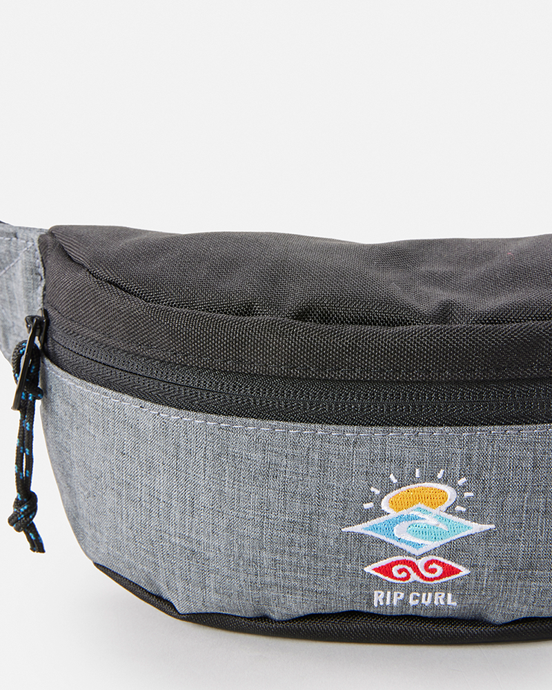 Pochete Rip Curl Waist Bag Small Icons Grey