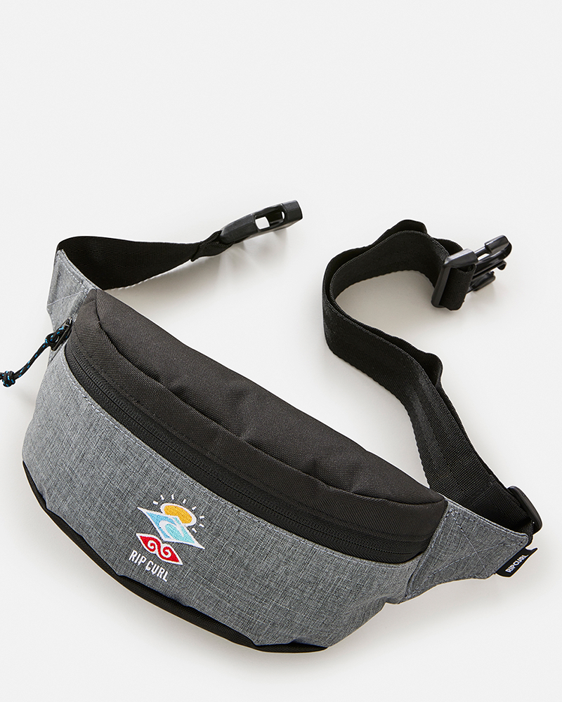 Pochete Rip Curl Waist Bag Small Icons Grey