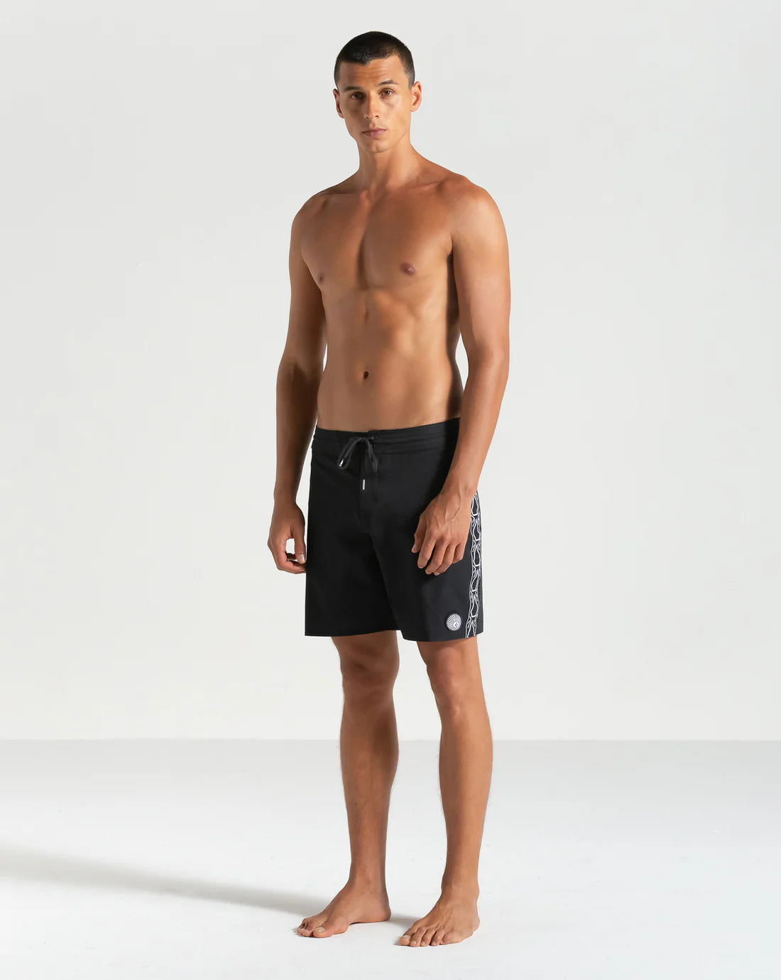 Bermuda Volcom Dos Papas Stoney Black