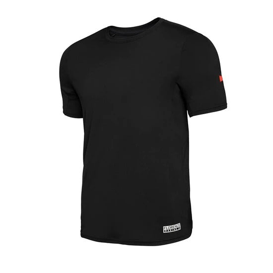 Camiseta Florence Manga Curta Uv Sun Pro Preto