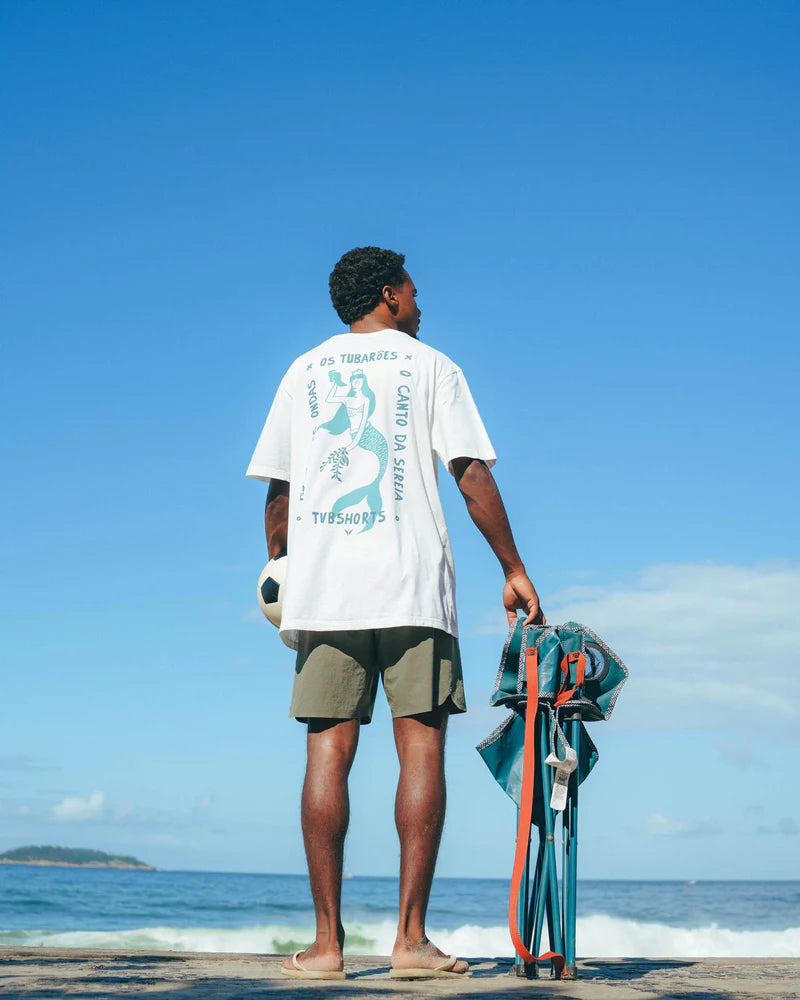 Camiseta TVB Canto da Sereia Off-White