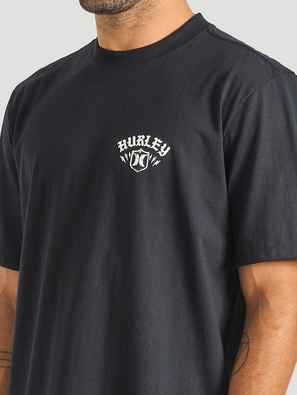 Camiseta Hurley Brasão Preto