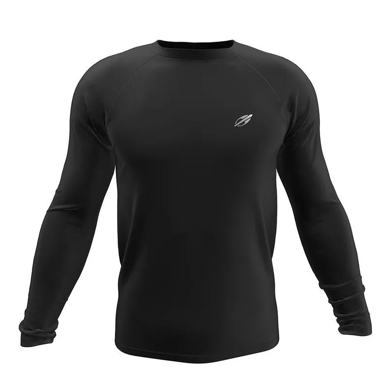 Camiseta Mormaii Manga longa Masculino Dry Comfort Esporte 2025 Preto