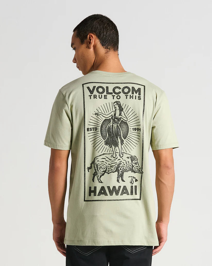 Camiseta Volcom Sunset Delight Verde