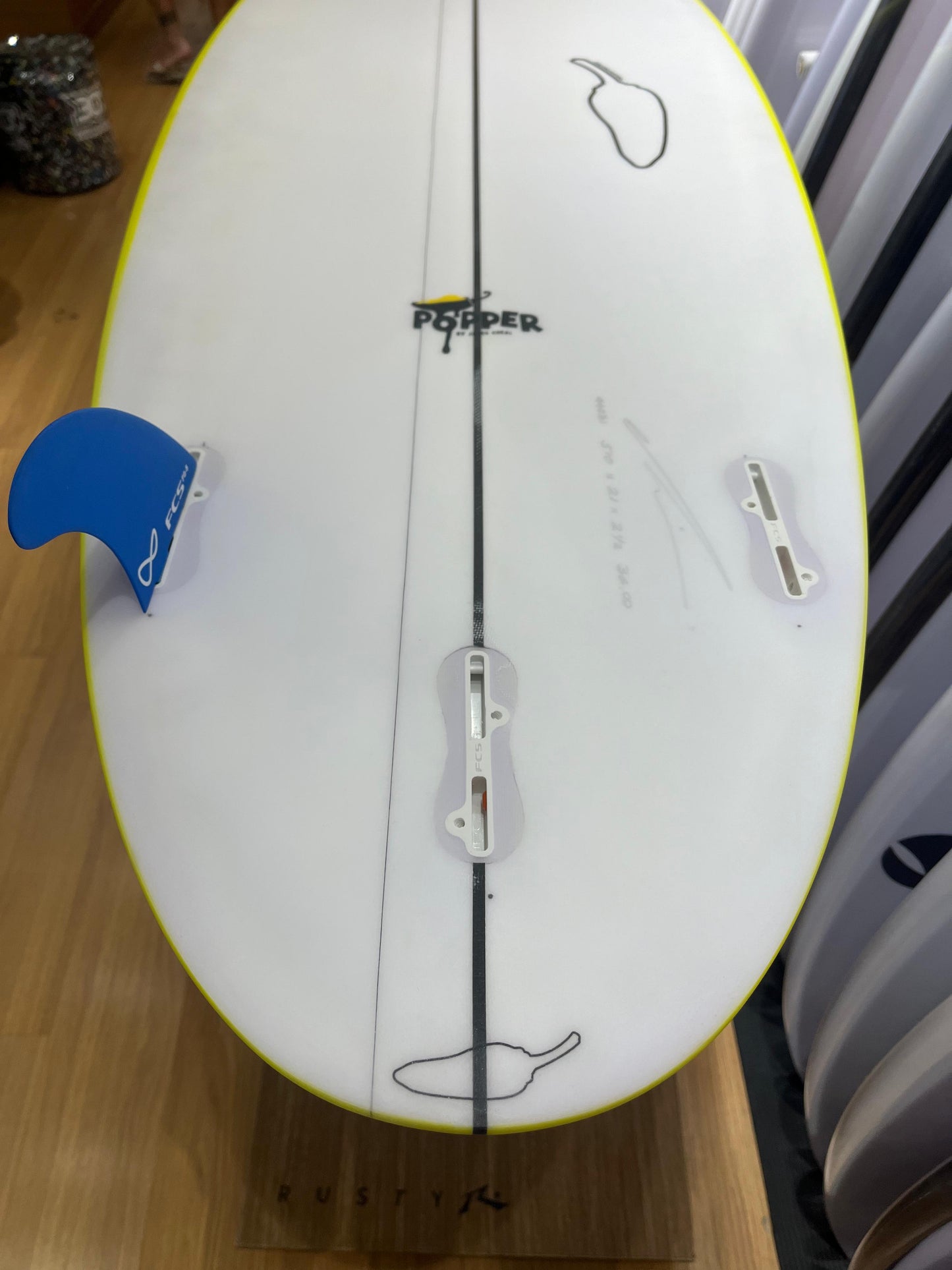 Quilha Avulsa FCS1  FG-5 Medium ( Lateral Esquerda )