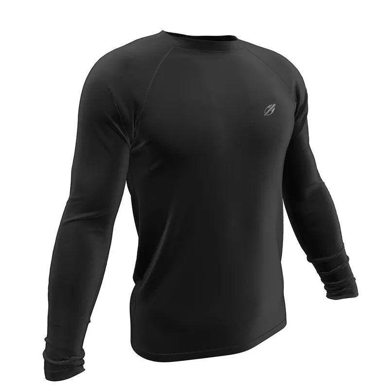 Camiseta Mormaii Manga longa Masculino Dry Comfort Esporte 2025 Preto