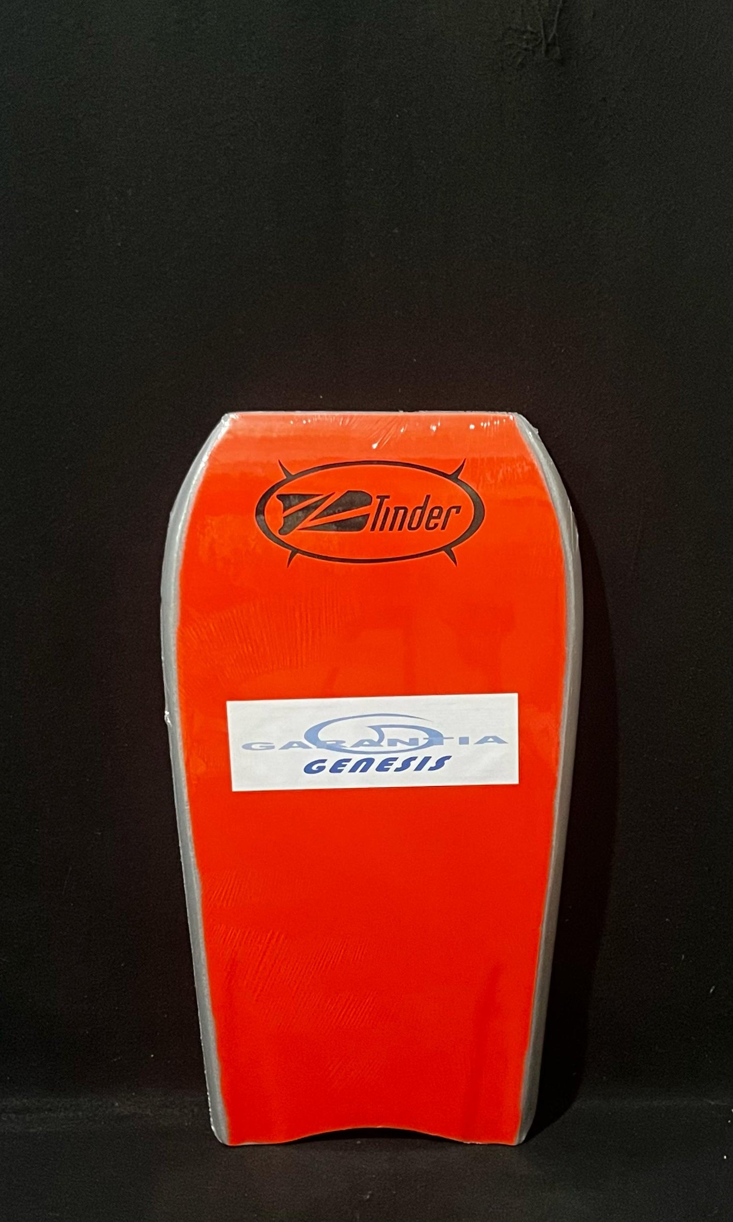 Prancha Bodyboard Genesis - Tinder Infantil 32" Cinza/Vermelho
