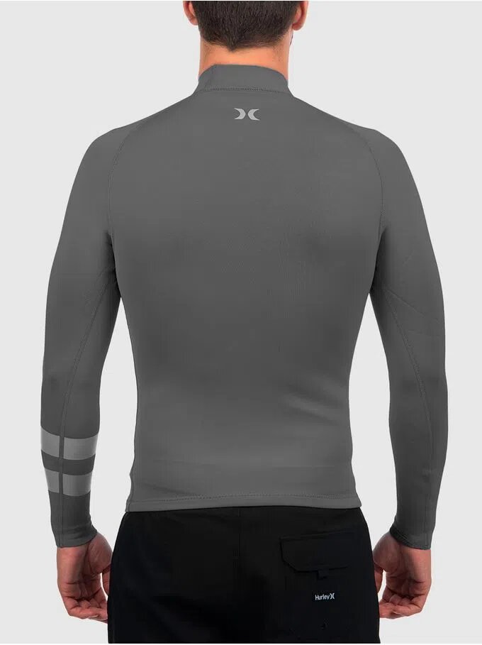 Jaqueta Neoprene Hurley Advantage Plus 1/1 MM CINZA