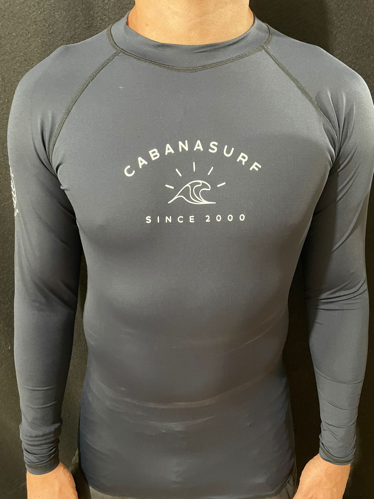 Camiseta Cabana DE LYCRA SINCE ADULTO PRETA