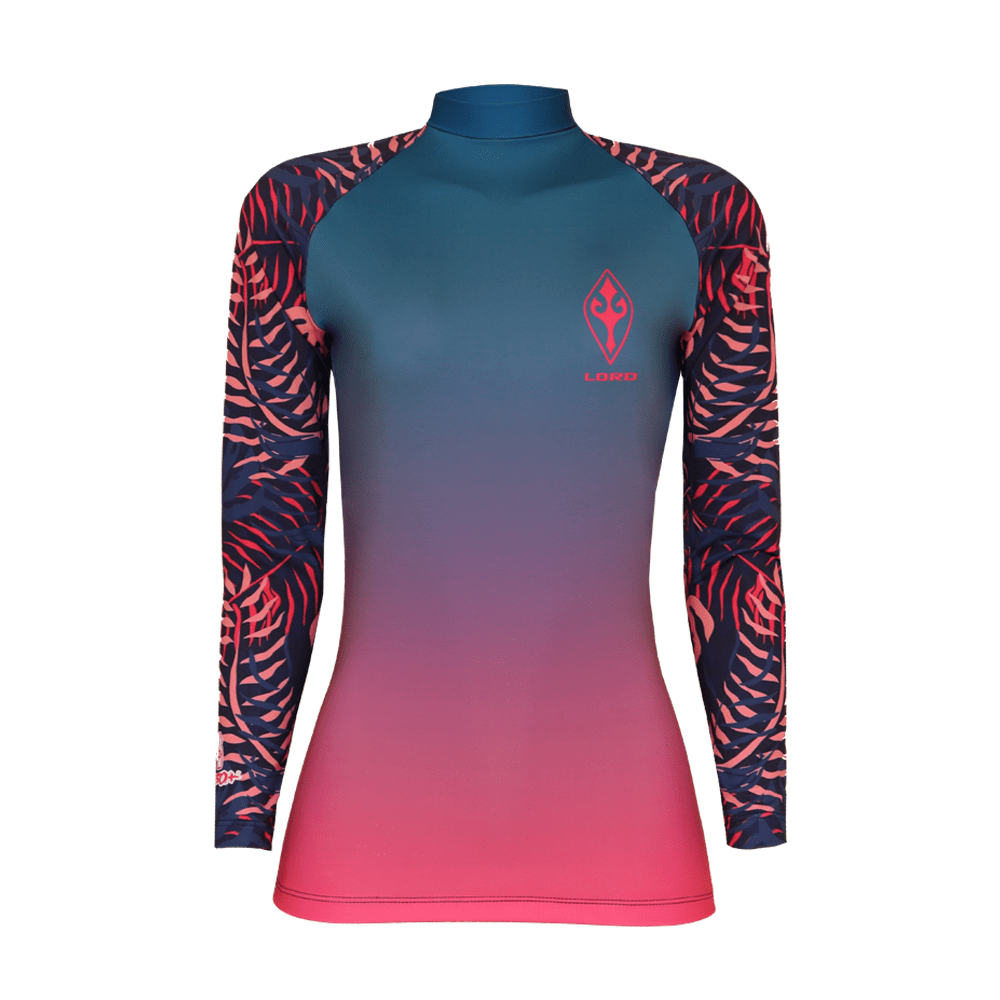 Lycra EcoLord "Palm Vibes" UPF50+ Surf Praia - Malha Pet