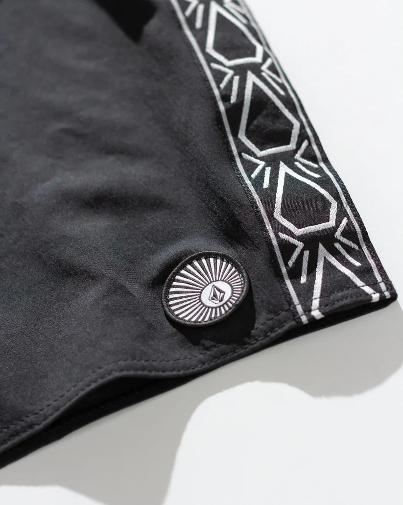 Bermuda Volcom Dos Papas Stoney Black