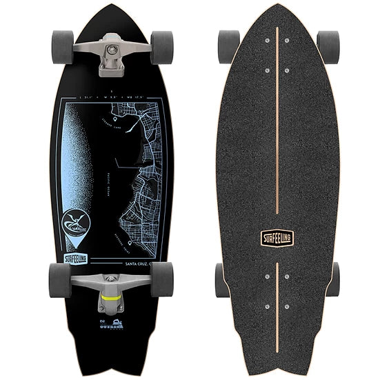 Simulador de Surf Surfeeling - Wet Surf Training - Blue