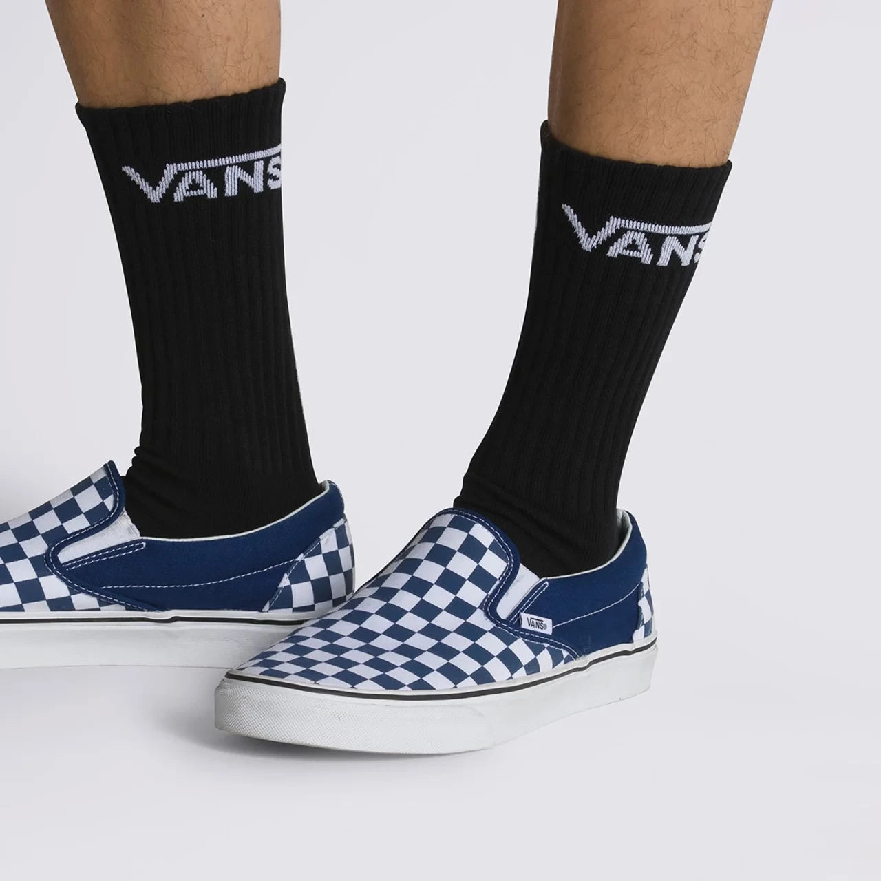 Meia Class Crew 3 pares 41/45 Black