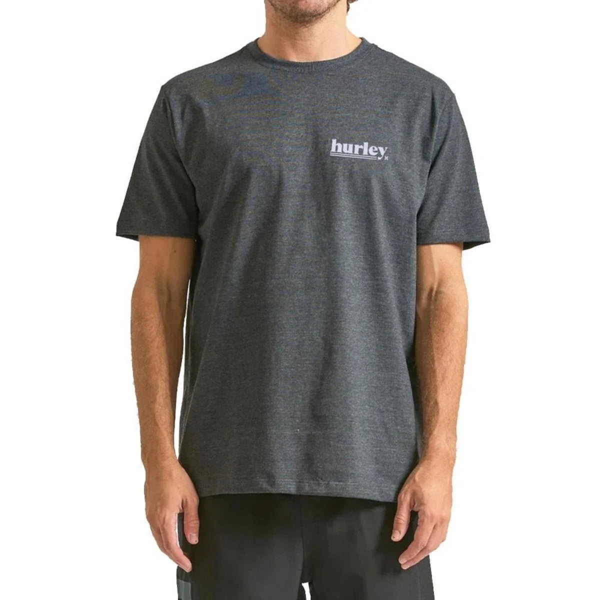 Camiseta Hurley Silk Puff Over Mescla Preto