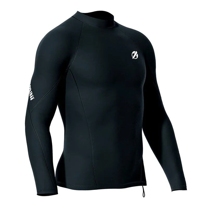 Camiseta Mormaii Manga longa Masculino Extraline Surf Preto
