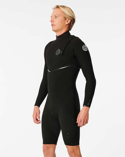 Short John Rip Curl E-Bomb E7 2/2mm Zip Free