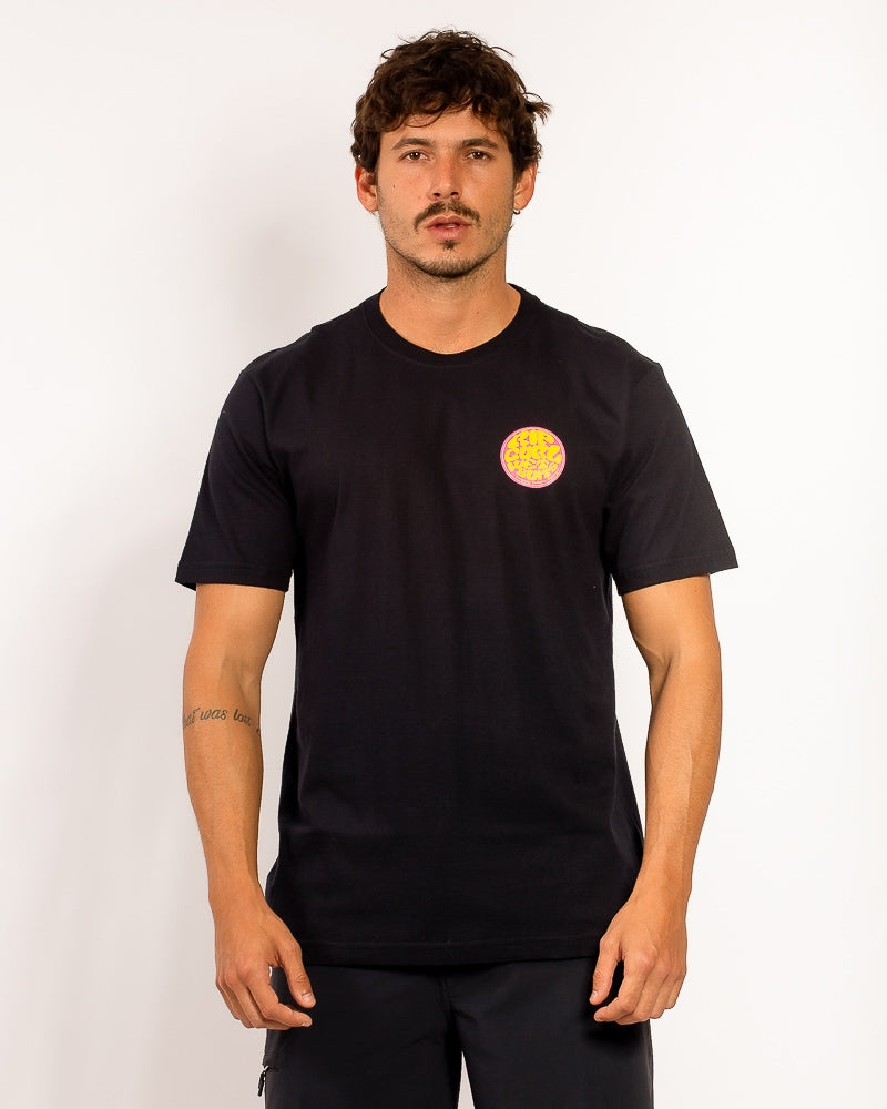 Camiseta Rip Curl Front Wettie Tee Black