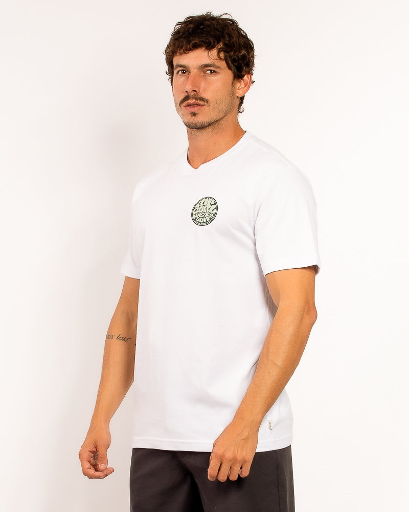 Camiseta Rip Curl Front Wettie Tee White