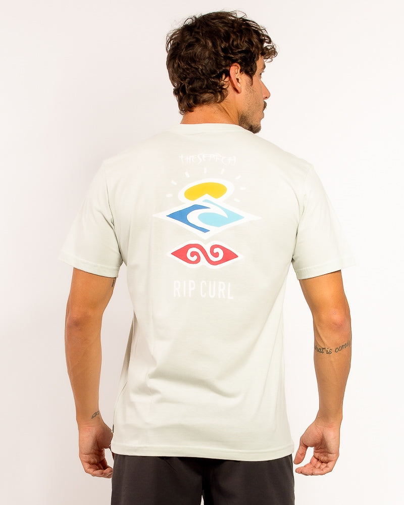 Camiseta Rip Curl The Search Tee Mint