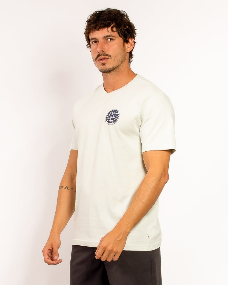 Camiseta Rip Curl Wettie Logo Tee Mint