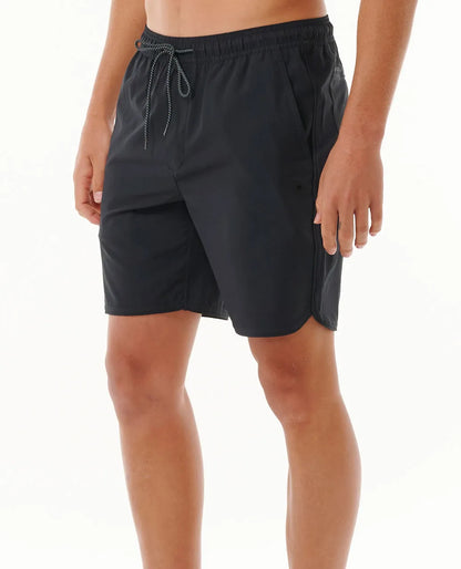Bermuda passeio Rip Curl Pivot Volley Black
