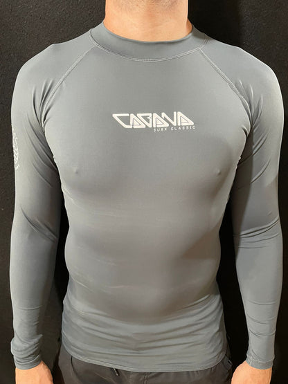 CAMISETA CABANA DE LYCRA SINCE ADULTO CINZA