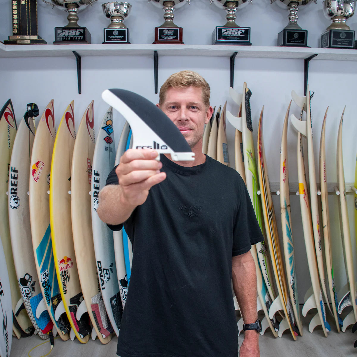 Quilha FCS II Mick Fanning PC ( 3 quilhas )