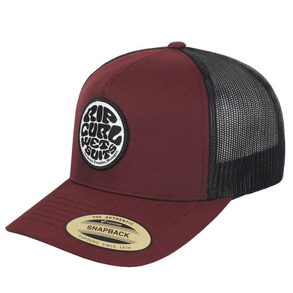 Boné Rip Curl Icon Trucker Maroon