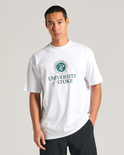 Camiseta Volcom Comfort U OF Stoke White