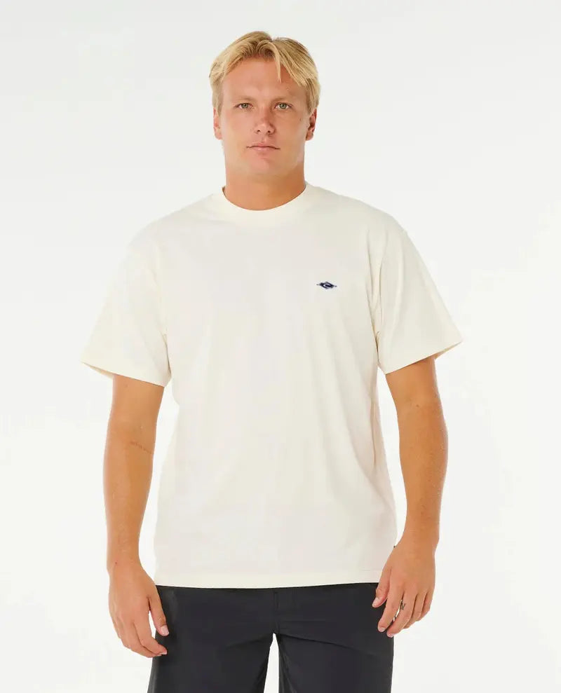 Camiseta Rip Curl Classic Surf Washed Branco