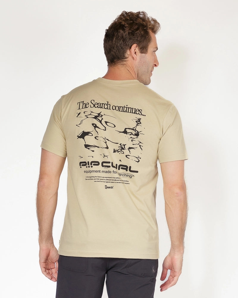 Camiseta Rip Curl Search Continues Bege