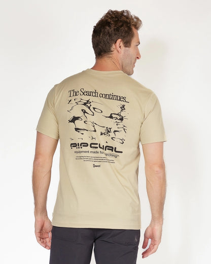 Camiseta Rip Curl Search Continues Bege