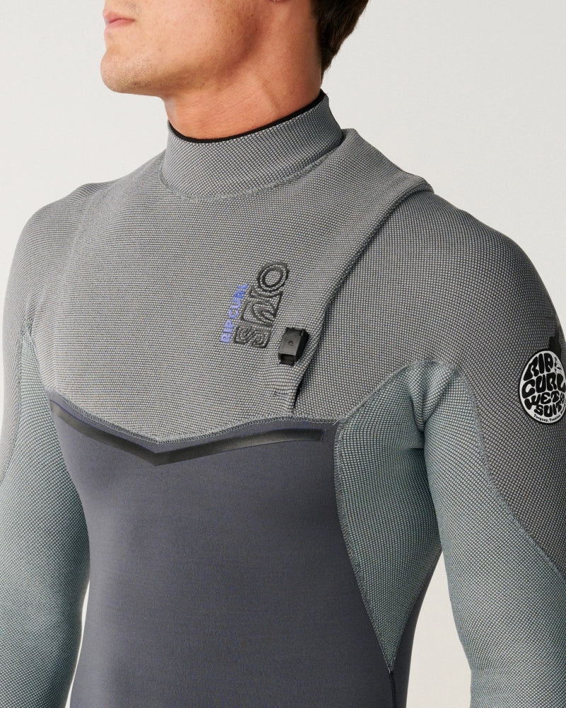 Short John Rip Curl E-Bomb 2/2mm Zip Free Cinza