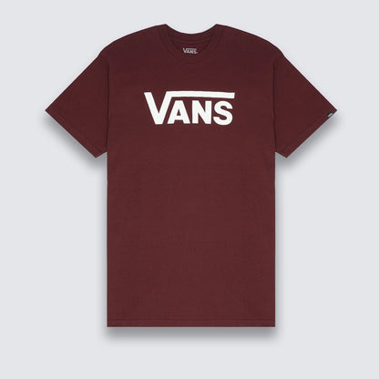 Camiseta Vans Classic Bergundy White