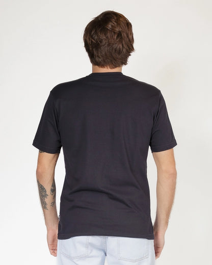 Camiseta Rip Curl Brand Icon Washed Black