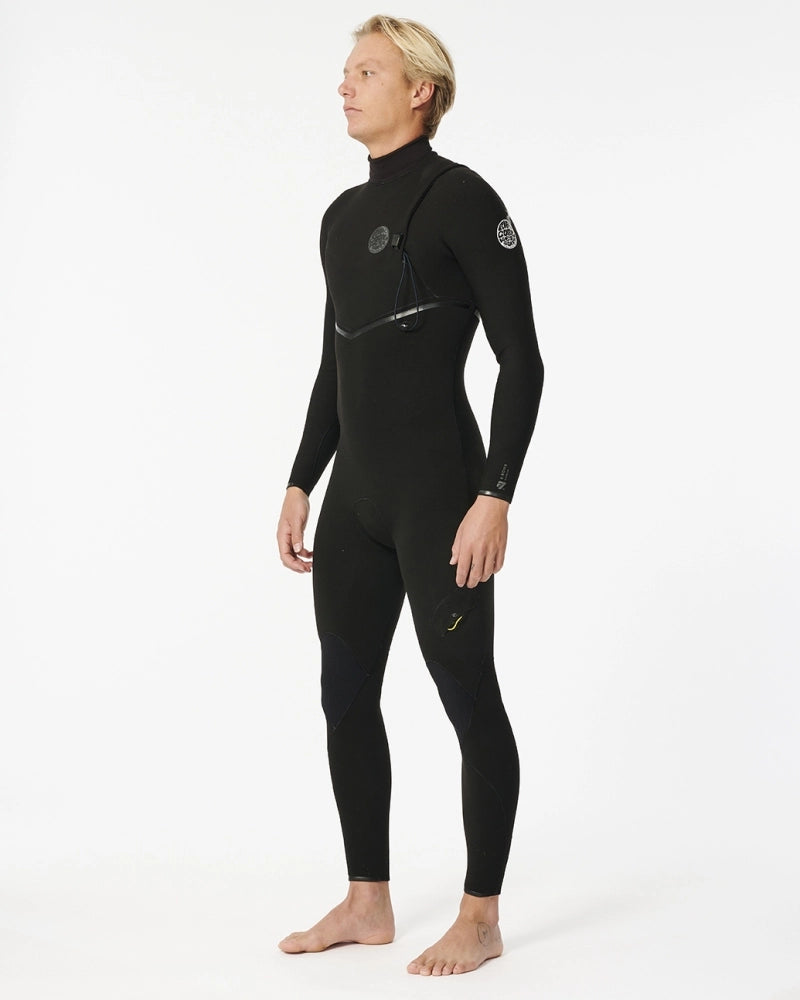 Long John Rip Curl E-Bomb E7 Zip Free Black