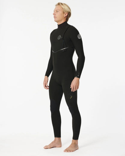 Long John Rip Curl E-Bomb E7 Zip Free Black