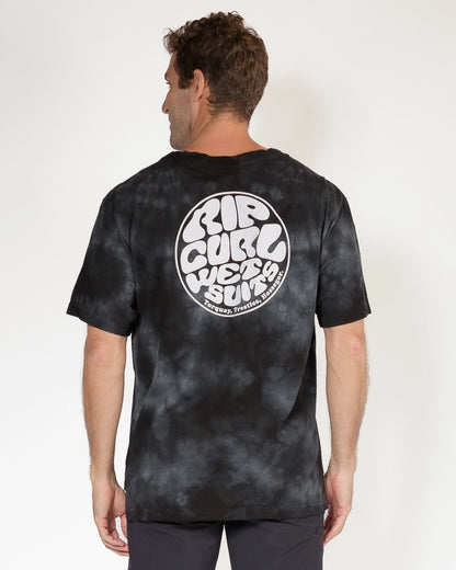 Camiseta Rip Curl Icon Washed Preta