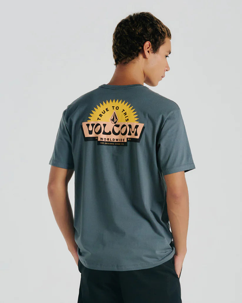 Camiseta Volcom Mc Shaped UP Grafite