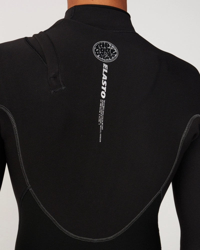 Long John Rip Curl Elasto Zip Free Black 3/2 mm