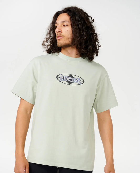 Camiseta Rip Curl Heritage Oval mint Haze - importado