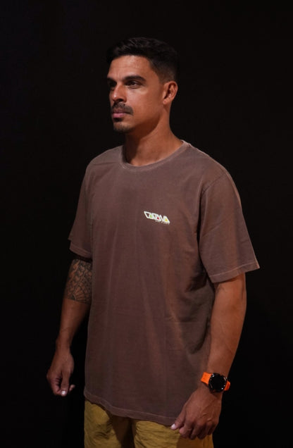 Camiseta Cabana Ripple / Marrom