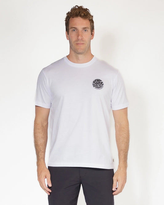 Camiseta Rip Curl Wettie Suit Icon White