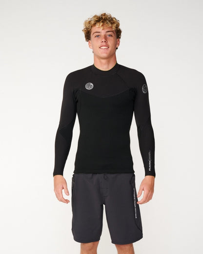 Jaqueta Rip Curl Elasto 1.5 mm Preta