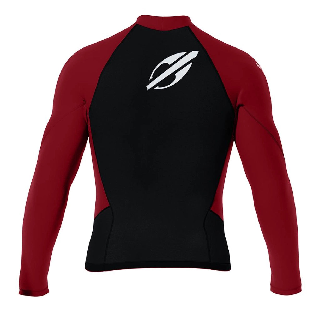 Jaqueta Mormaii manga longa masculino extraline surf Preto/Bordo