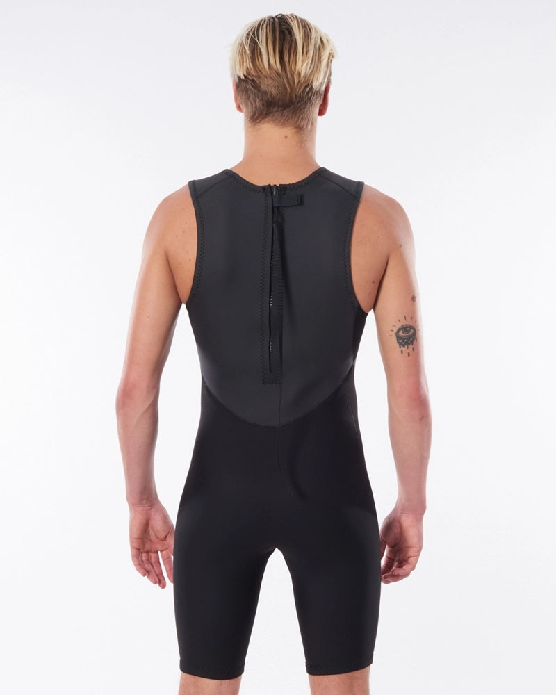 Short John Rip Curl Dwp Rubber Soul Back Zip 1/5mm