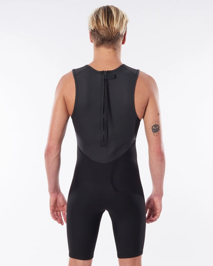 Short John Rip Curl Dwp Rubber Soul Back Zip 1/5mm