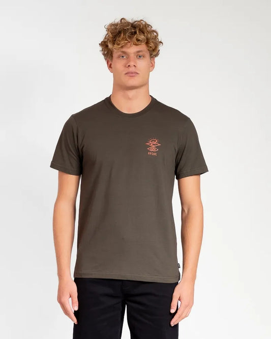 Camiseta Rip Curl The Search Rough Deep Rock