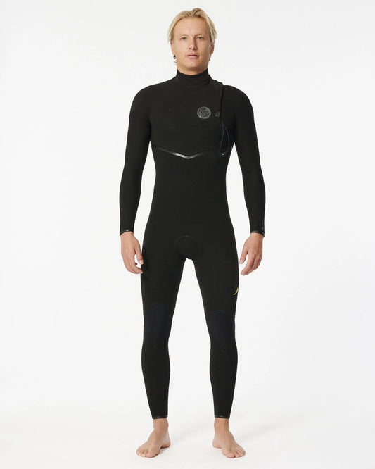 Long John Rip Curl E-Bomb E7 Zip Free Black